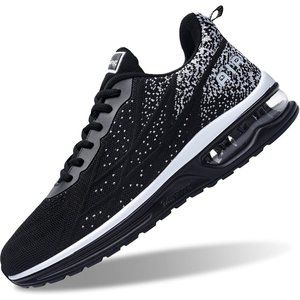 Women Tennis Sports Athletic Workout Gym Running Sneakers Black01 Lightweight